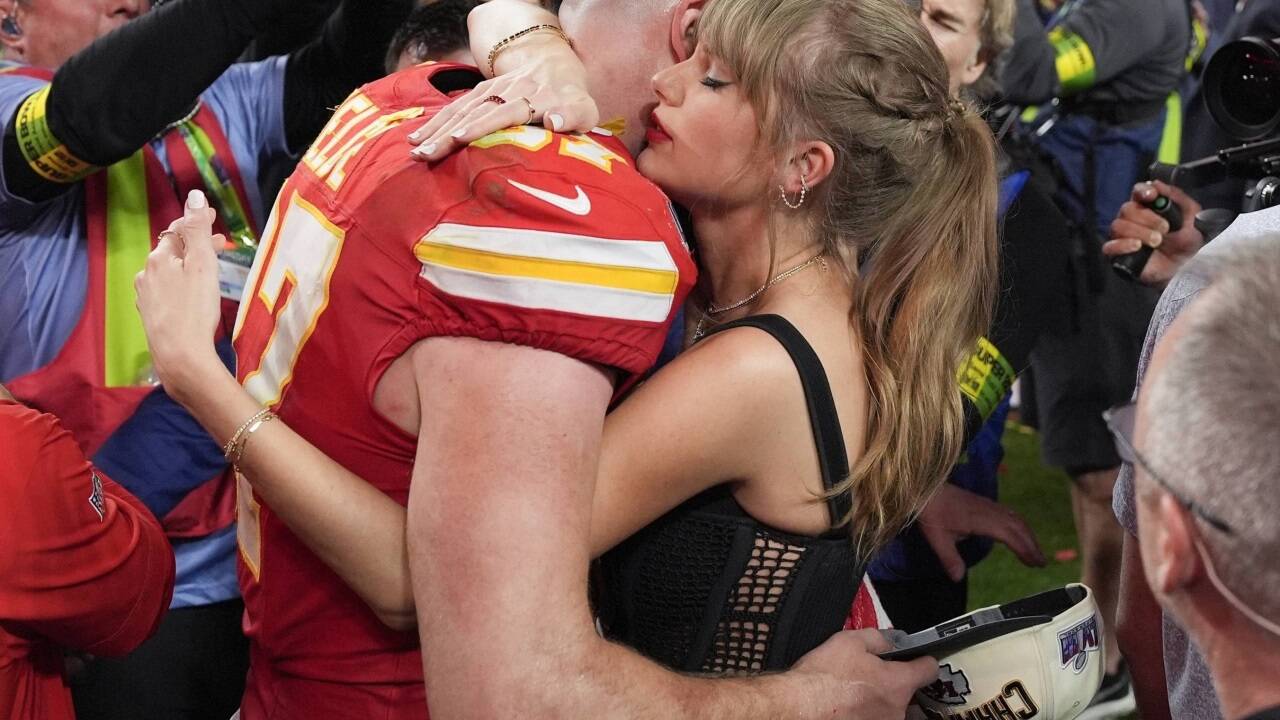 Travis Kelce und Taylor Swift 