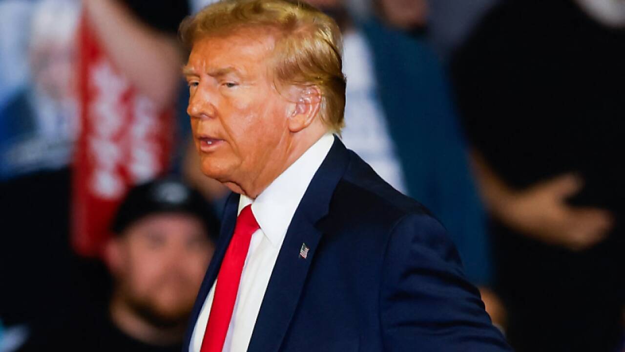 Ex-US-Präsident und republikanischer Bewerber Donald Trump 
