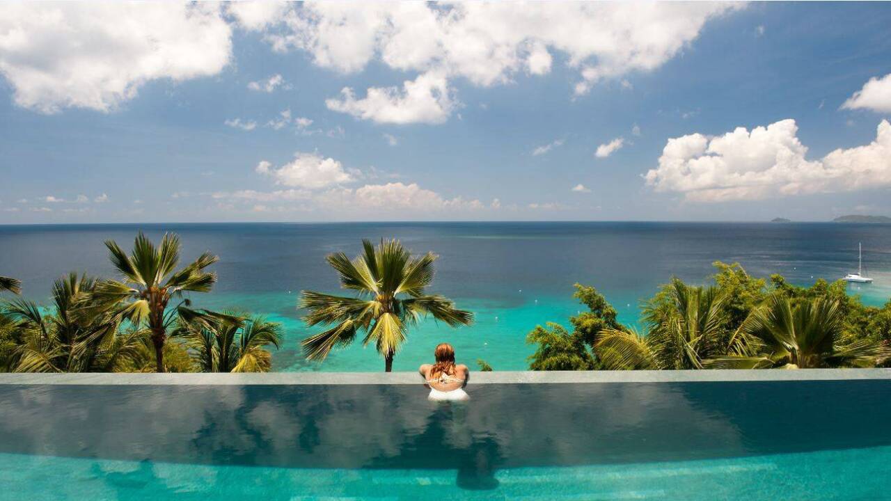  Villa Tortuga auf Mustique, einer exklusiven Insel in der Karibik./The Mustique Company 