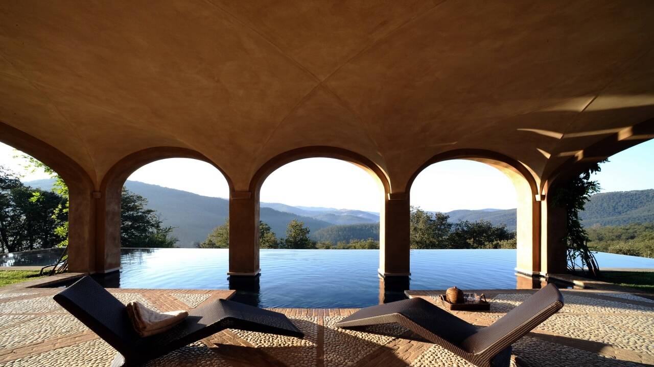 Castello di Reschio im Herzen Umbriens. Castello di Reschio 