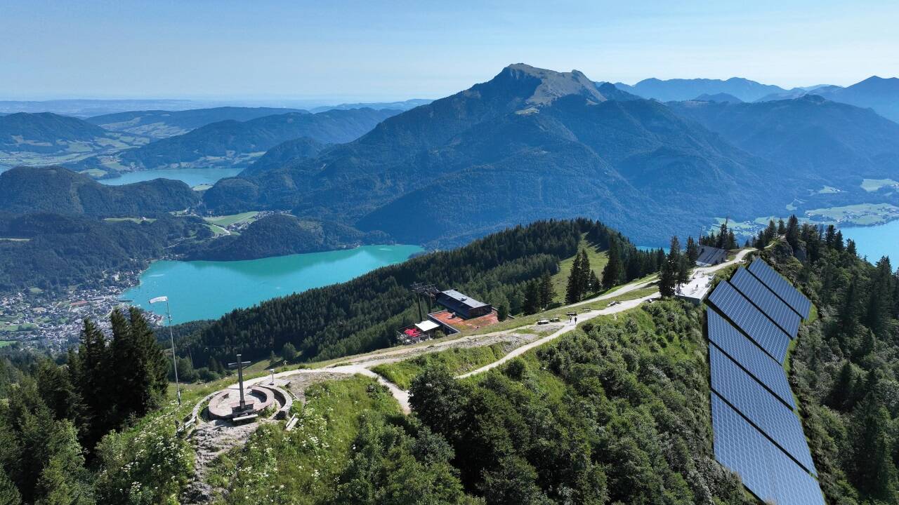 So soll die PV-Anlage auf dem Zwölferhorn aussehen. 