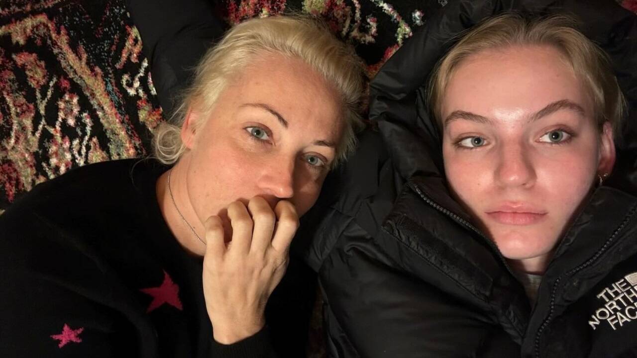 Dieses Foto mit ihrer Tochter veröffentlichte Julia Nawalnaja auf Instagram. 