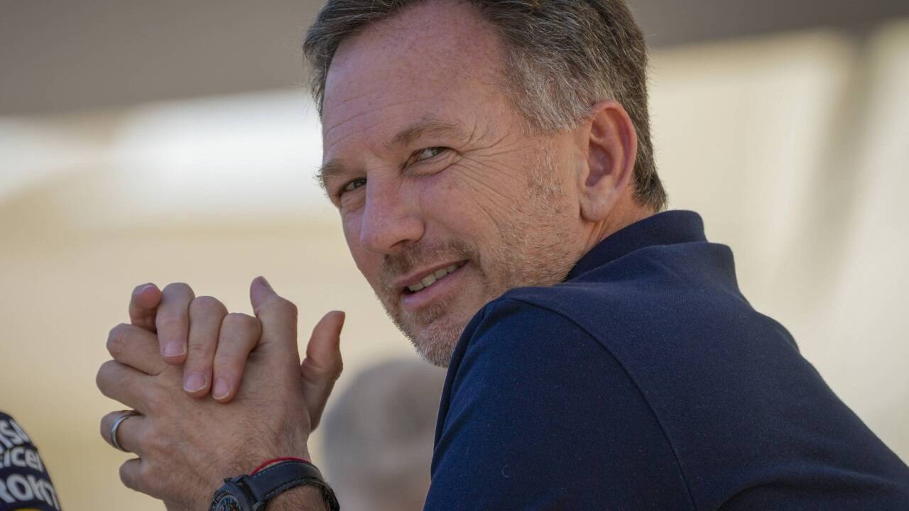Christian Horner steht unter Druck. Christian Horner steht unter Druck.