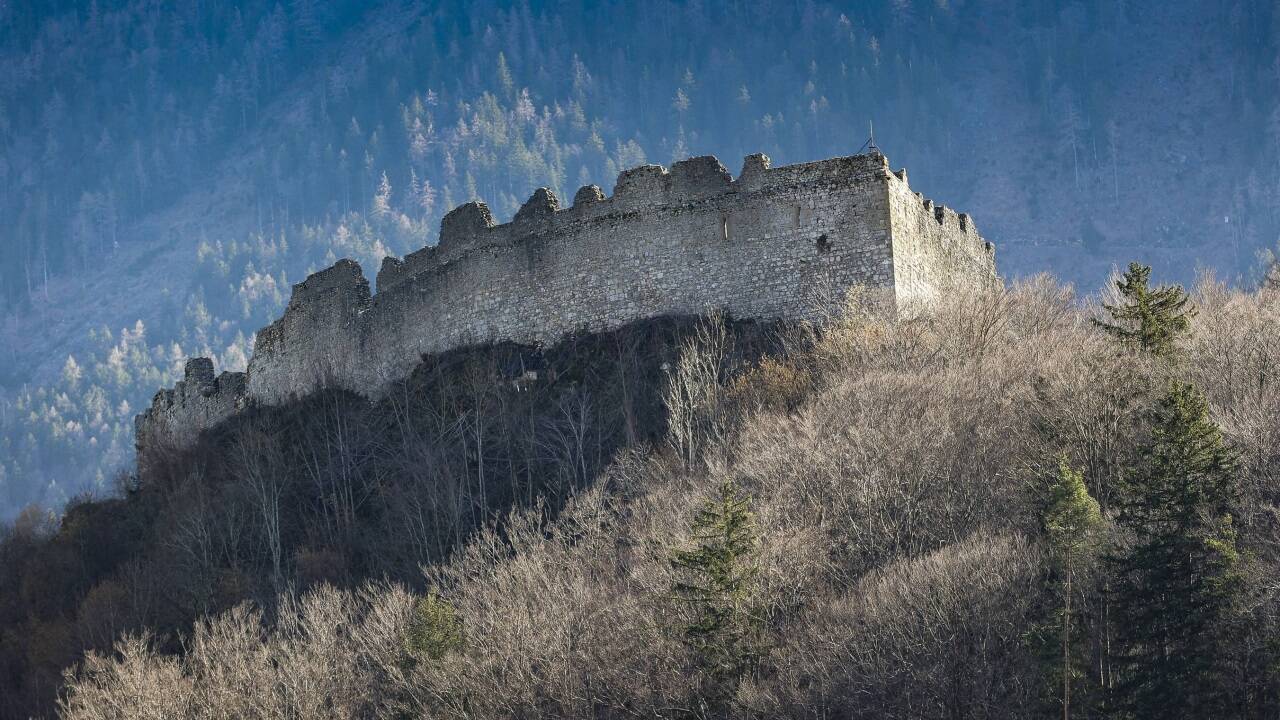 Die Plainburg in Großgmain. 