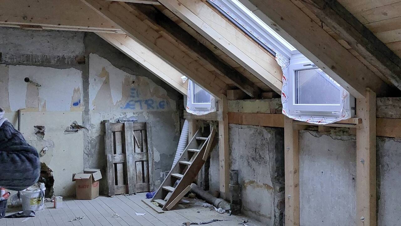 Das Dachgeschoß: Nun sollen 28 Wohnungen entstehen.  