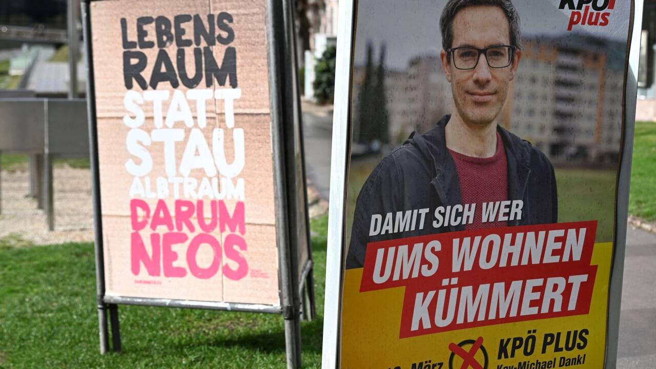 In der Landeshauptstadt ist der Wahlkampf nicht zu übersehen.  