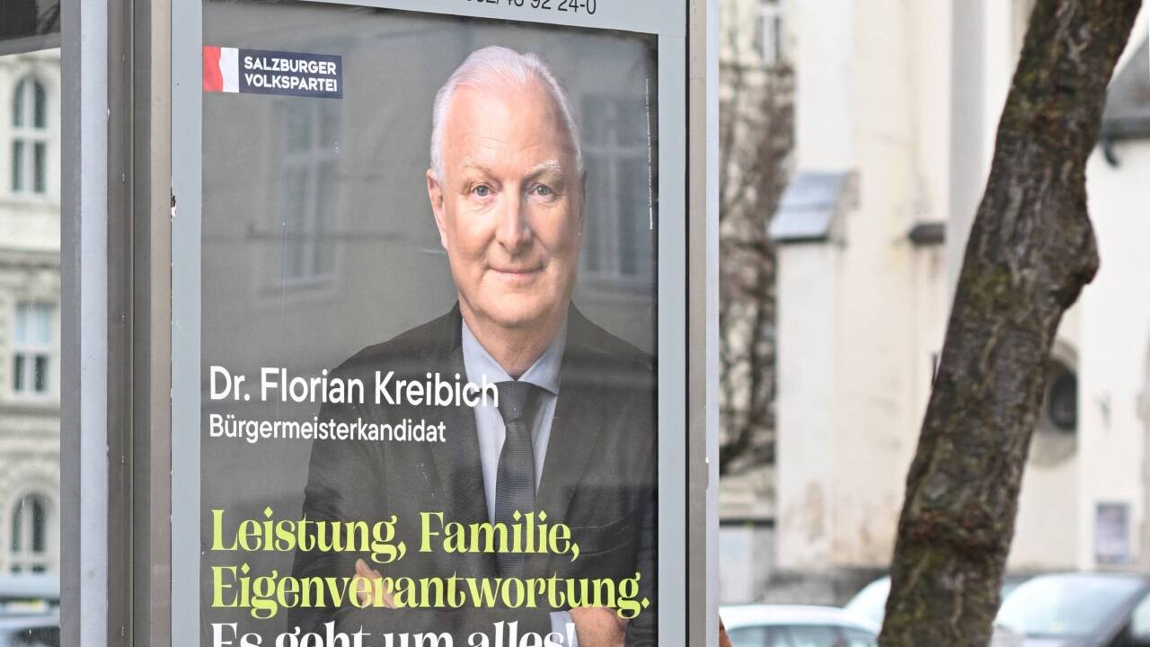 In der Landeshauptstadt ist der Wahlkampf nicht zu übersehen.  
