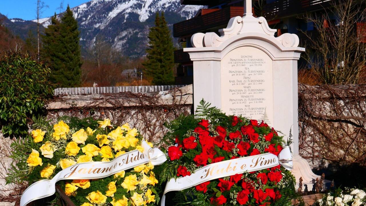 Die Fürstenberg’sche Grabstätte in Strobl.  