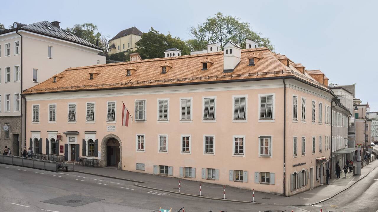 Ausstellungen in den Mozart Museen. 