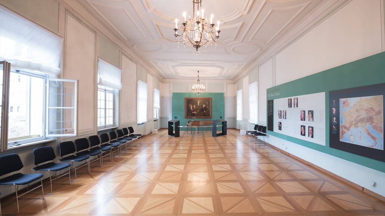 Ausstellungen in den Mozart Museen. 