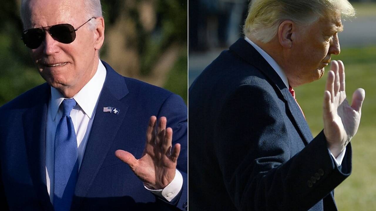 Biden und Trump besuchen Grenze zu Mexiko Biden und Trump besuchen Grenze zu Mexiko