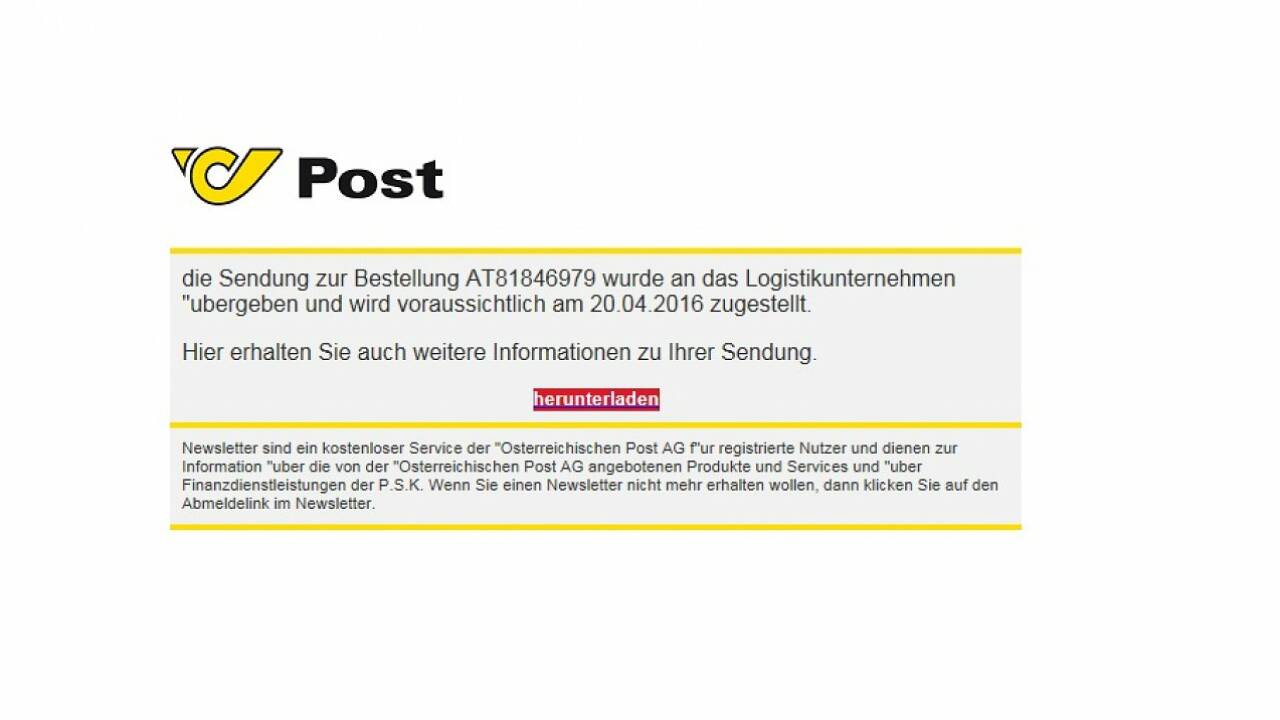 Salzburg Falsche EMails der Post Polizei warnt vor SN.at