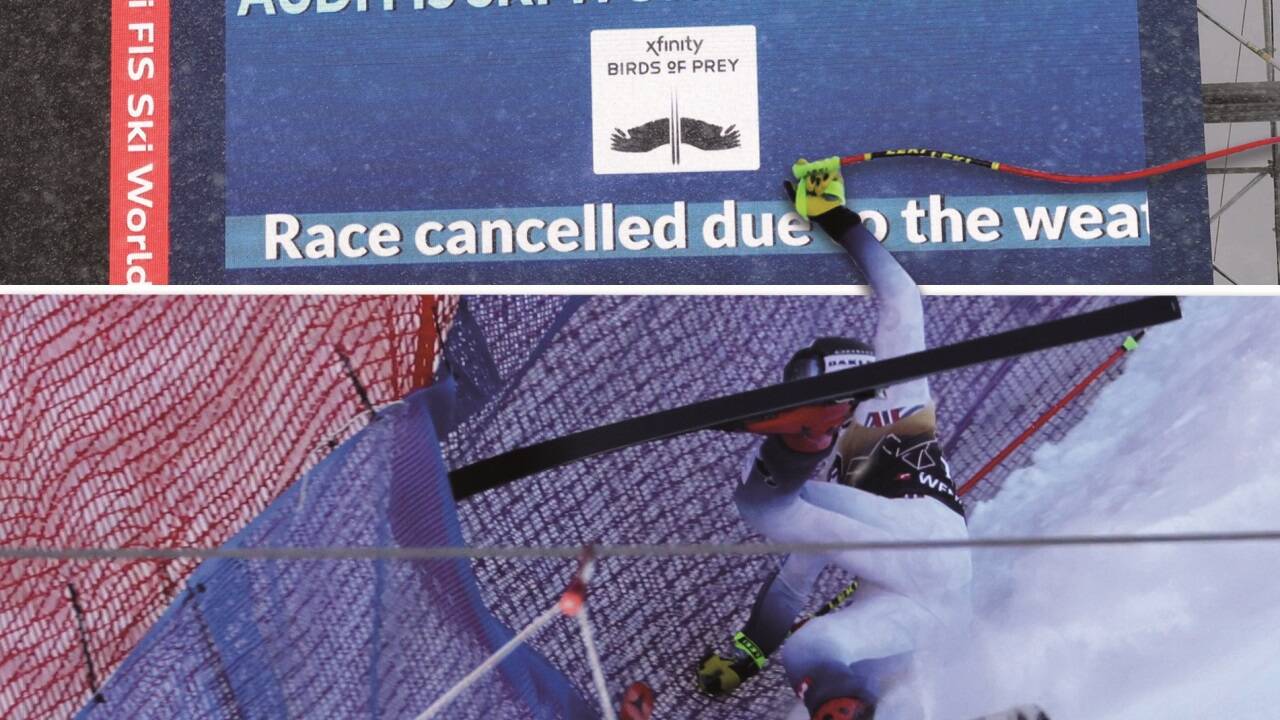 Der Winter war geprägt vorn Stürzen und Absagen. 