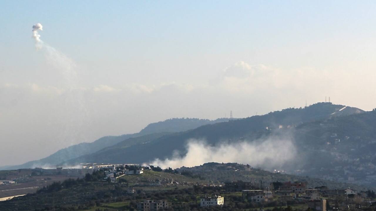 Israelische Angriffe im Süden des Libanon 