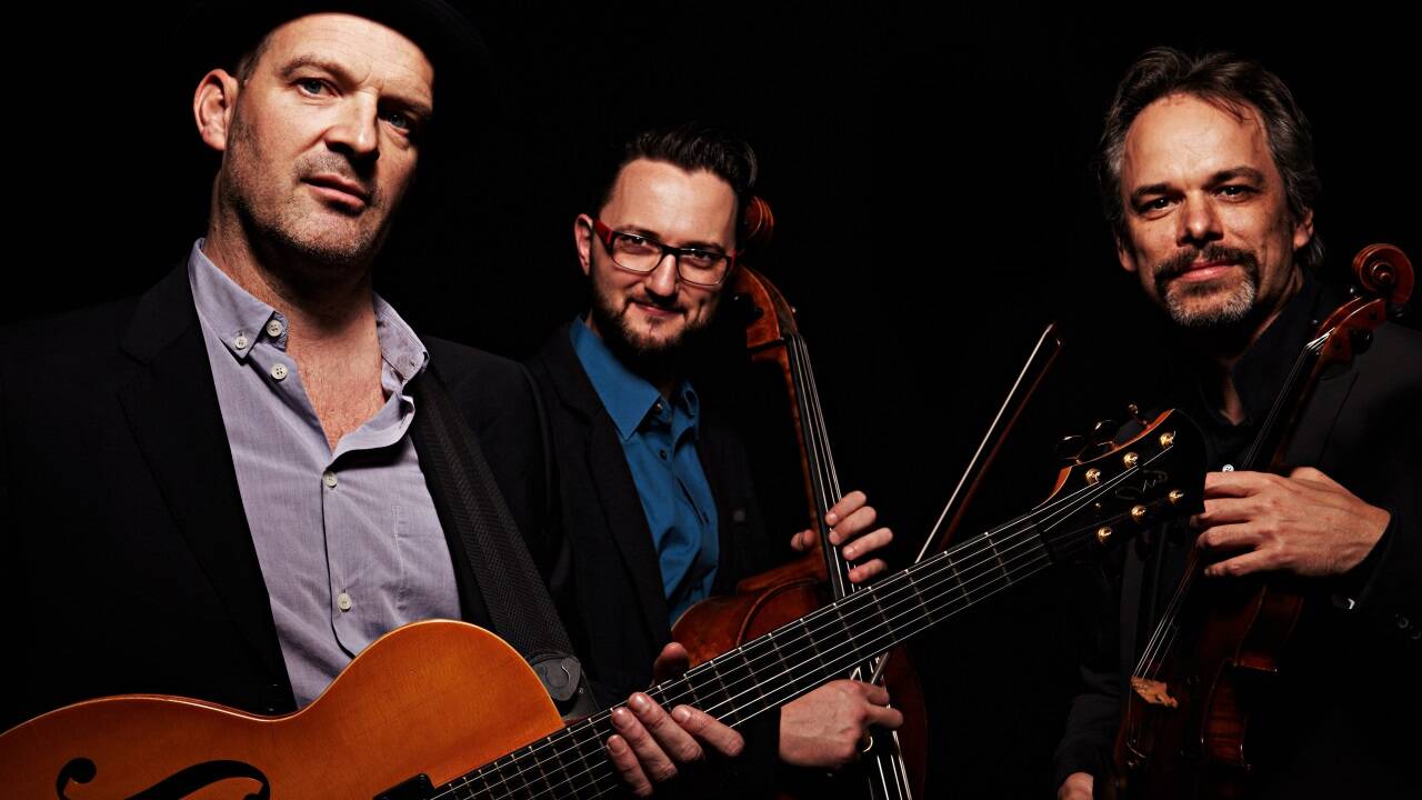 Wolfgang Muthspiel, Florian Eggner und Benjamin Schmid spielen am 16. März im Sägewerk. Wolfgang Muthspiel, Florian Eggner und Benjamin Schmid spielen am 16. März im Sägewerk.