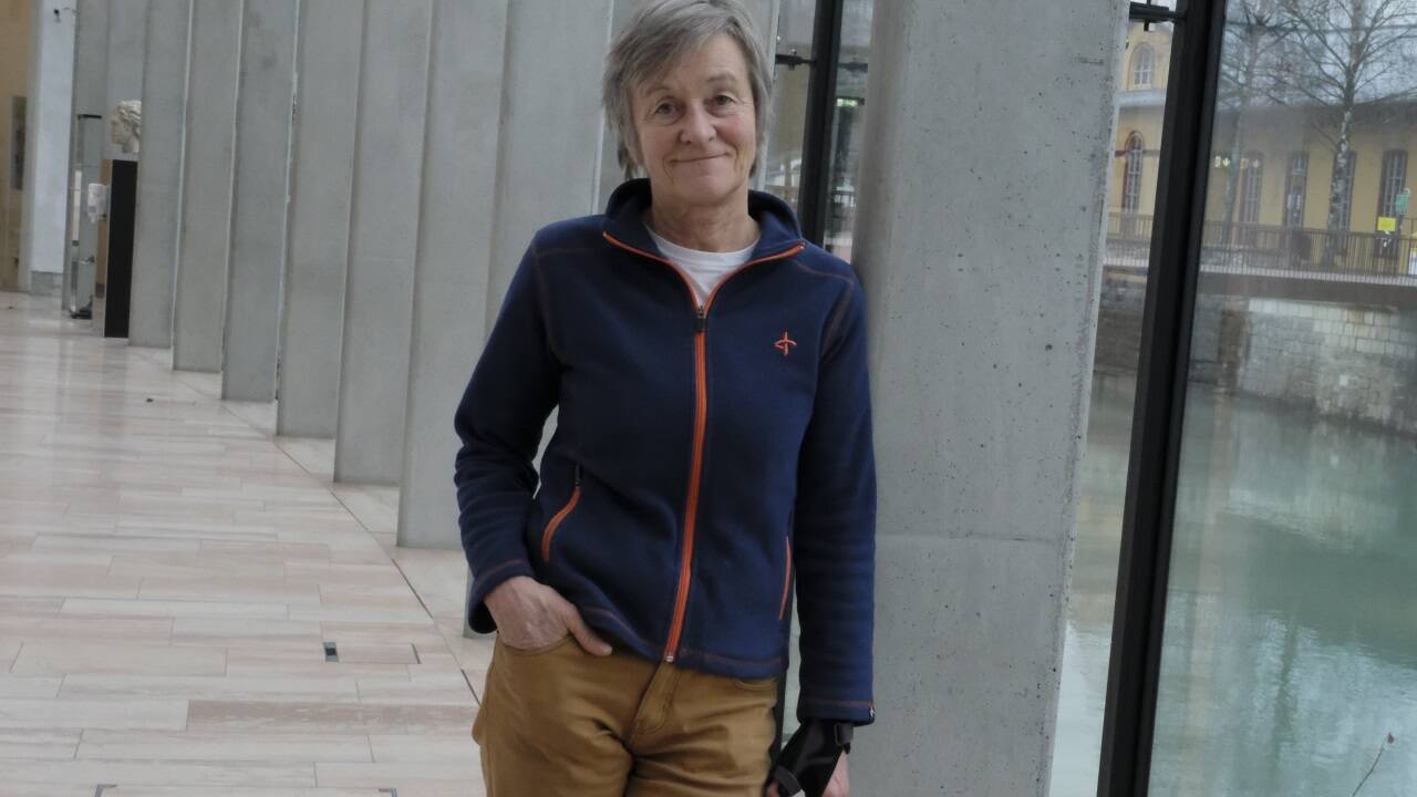 Archäologin Anna Holzner vom Keltenmuseum Hallein.  Archäologin Anna Holzner vom Keltenmusuem Hallein.