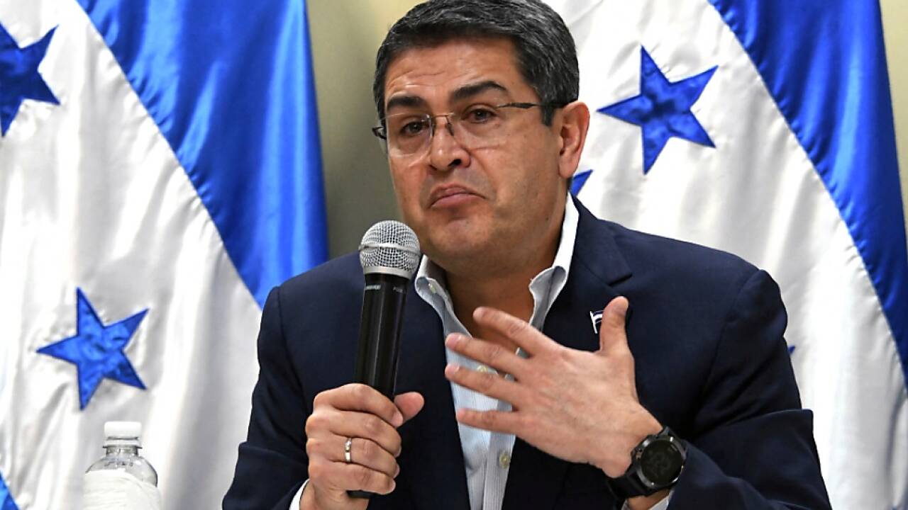 Honduras' Ex-Präsident Juan Orlandi Hernández 