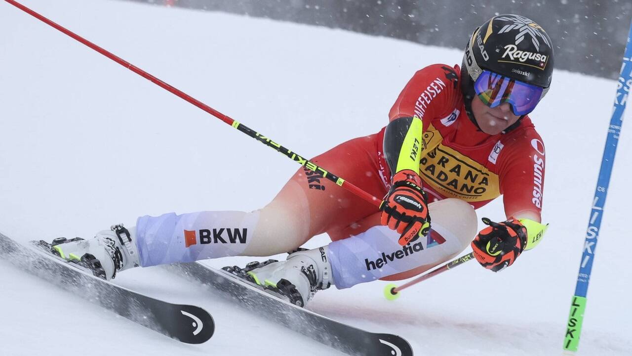 Lara Gut-Behrami landete auf Rang drei.  Lara Gut-Behrami landete auf Rang drei.