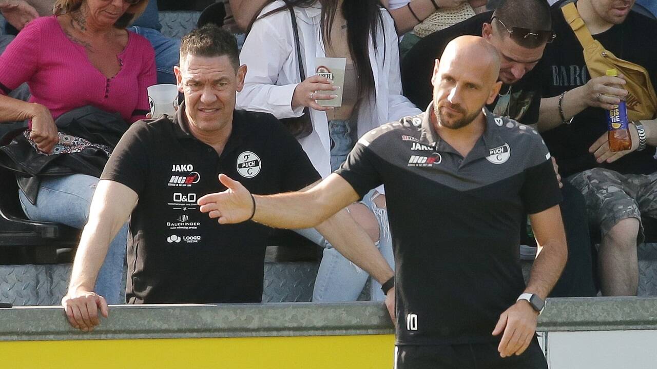Präsident Christian Schwaiger steht felsenfest hinter Trainer Mersudin Jukic. 