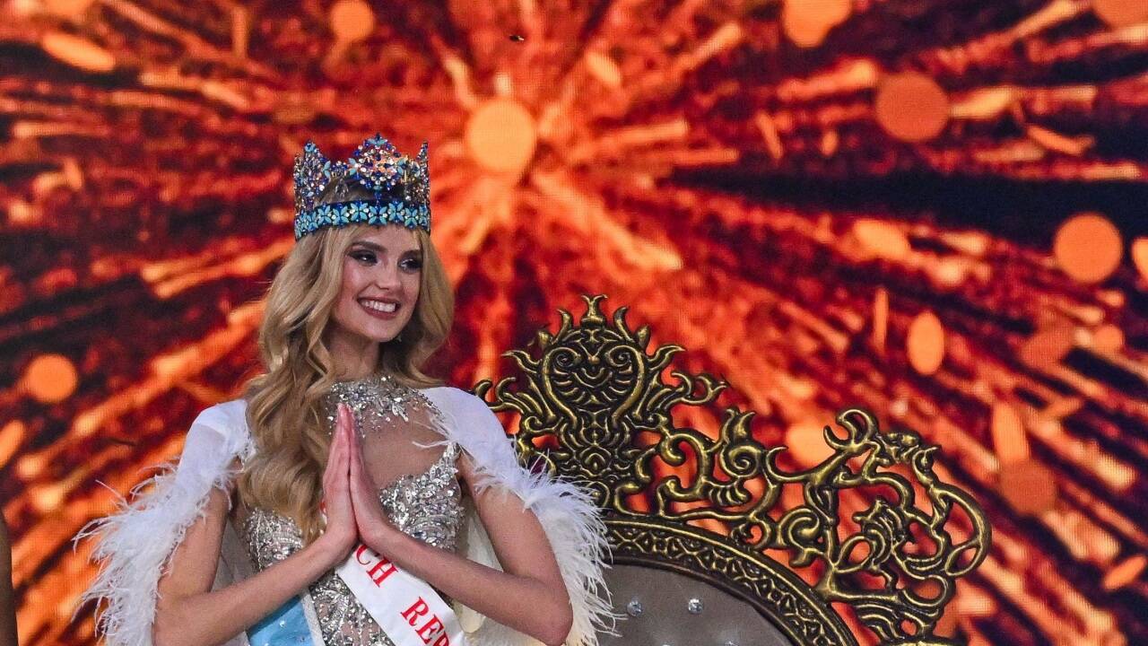 Krystyna Pyszková ist die Miss World 2024. Krystyna Pyszková ist die Miss World 2024.