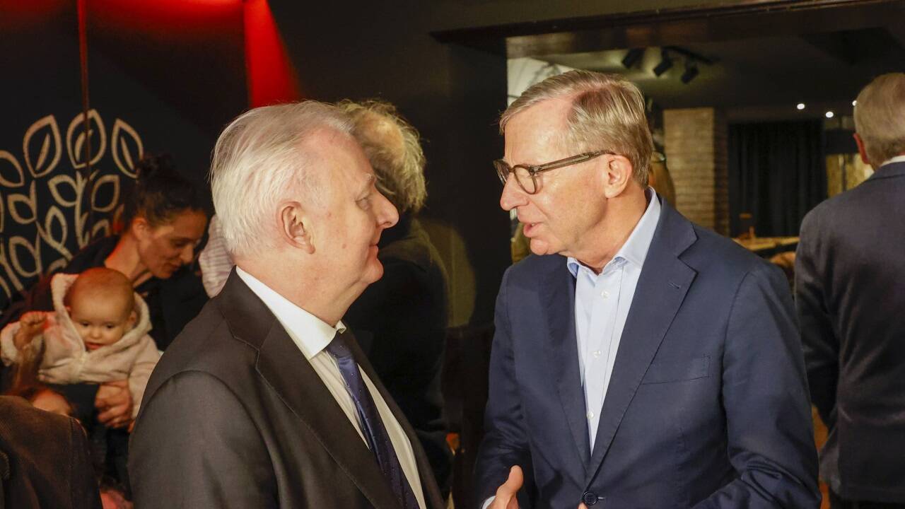 Wahlverlierer ÖVP in der Landeshauptstadt: Florian Kreibich und Landeshauptmann Wilfried Haslauer.  