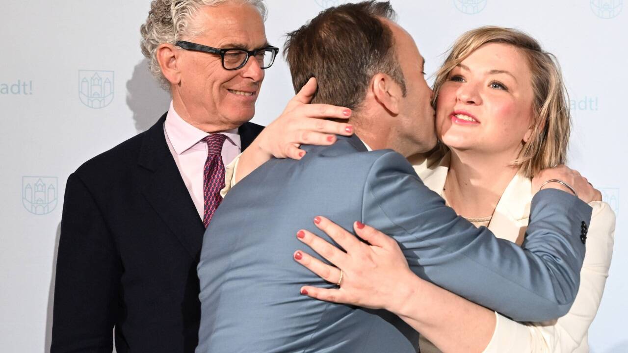 Bernhard Auinger (SPÖ) und Anna Schiester (Bürgerliste).  