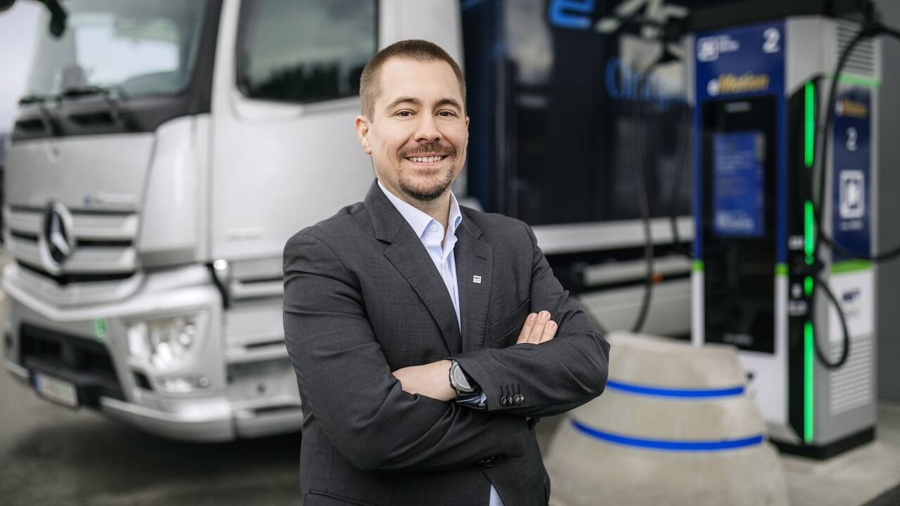 Michal Kubinec, Leiter OMV-Tankstellengeschäft in Österreich. 