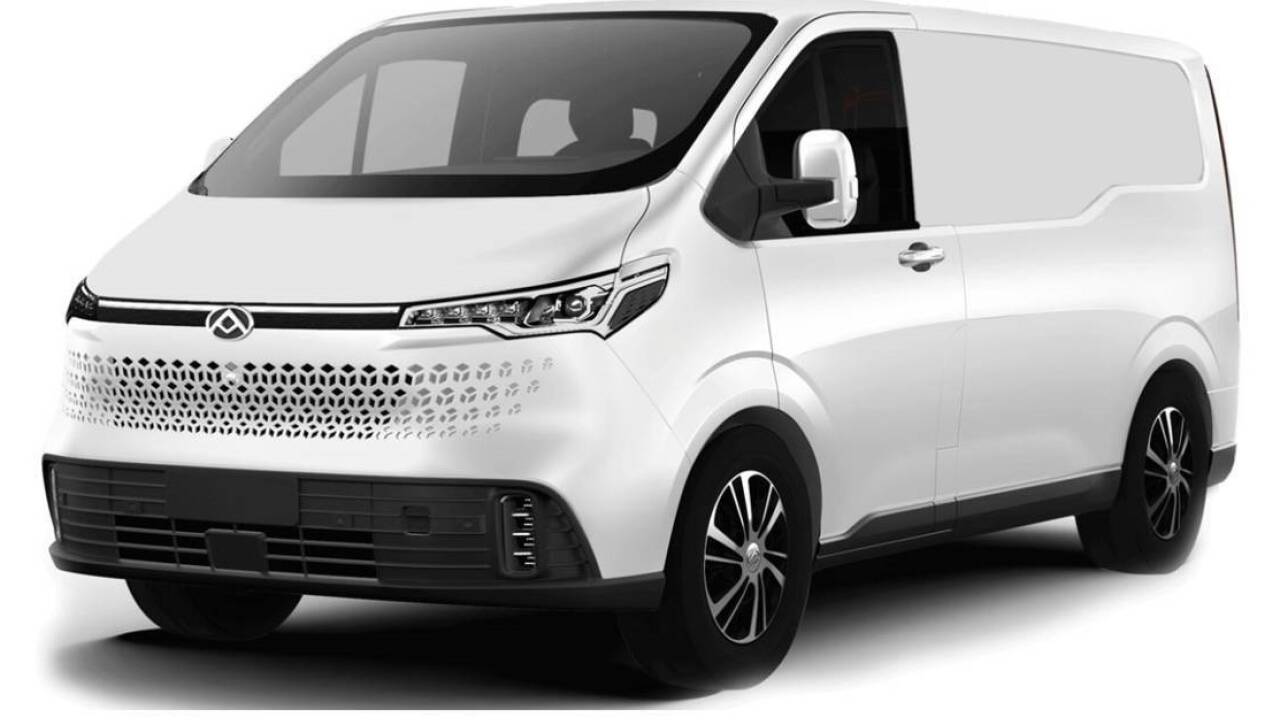 Ab Ende März neu erhältlich: der Elektro-Transporter Maxus eDeliver 7. 