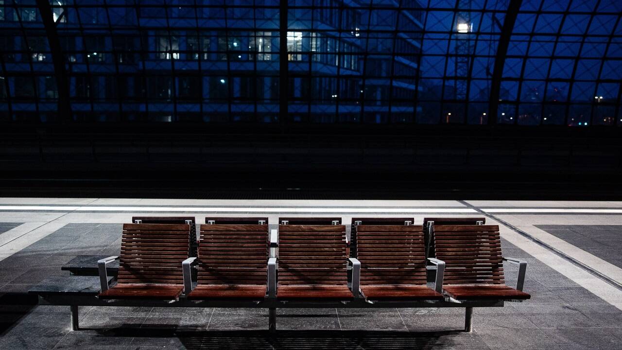 Hauptbahnhof Berlin: So ruhig ist es selten.  
