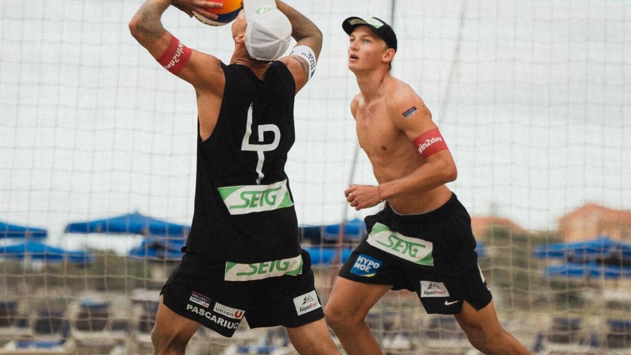 Paul Pascariuc und Laurenz Leitner starten in die Saison. 