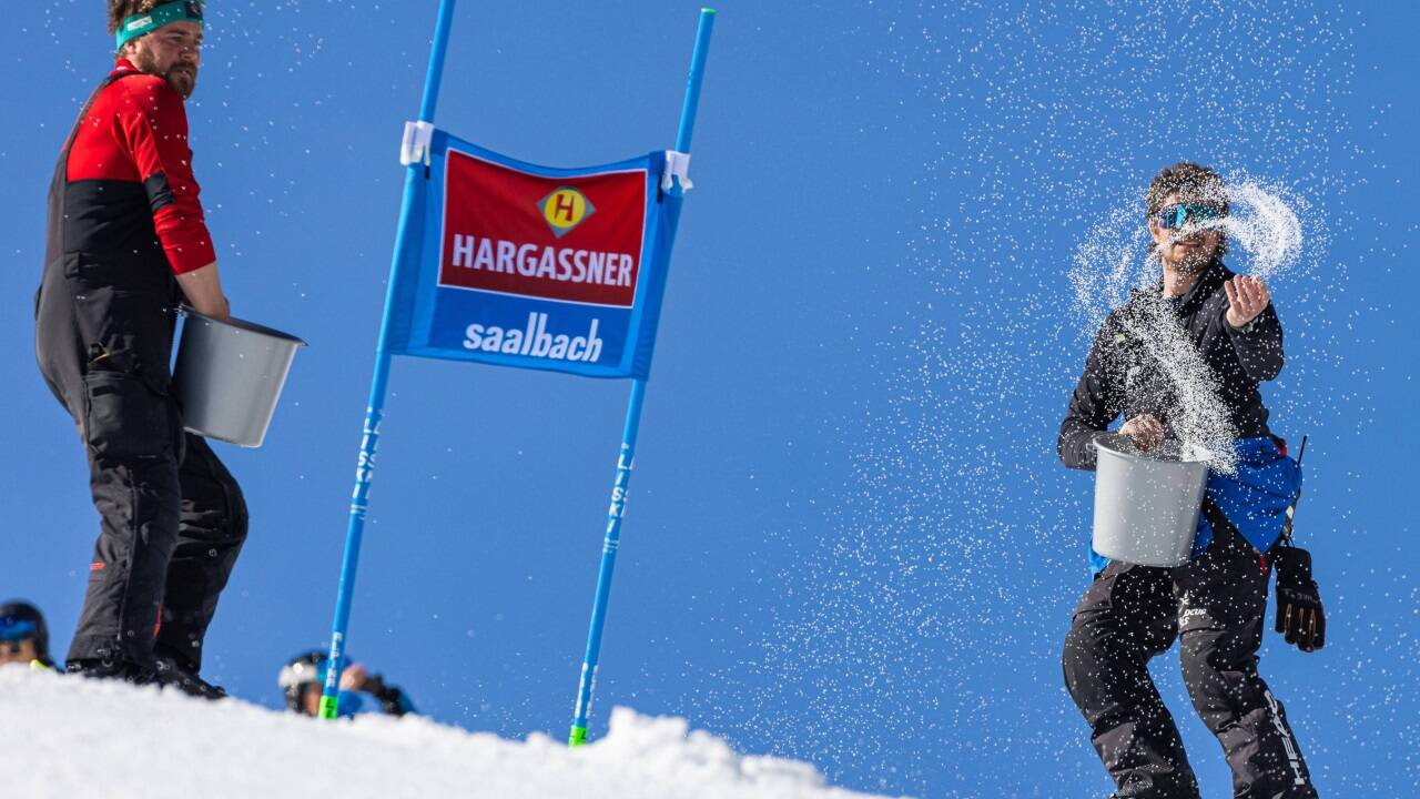 Salz im Schnee rettete das vergangene Wochenende. 