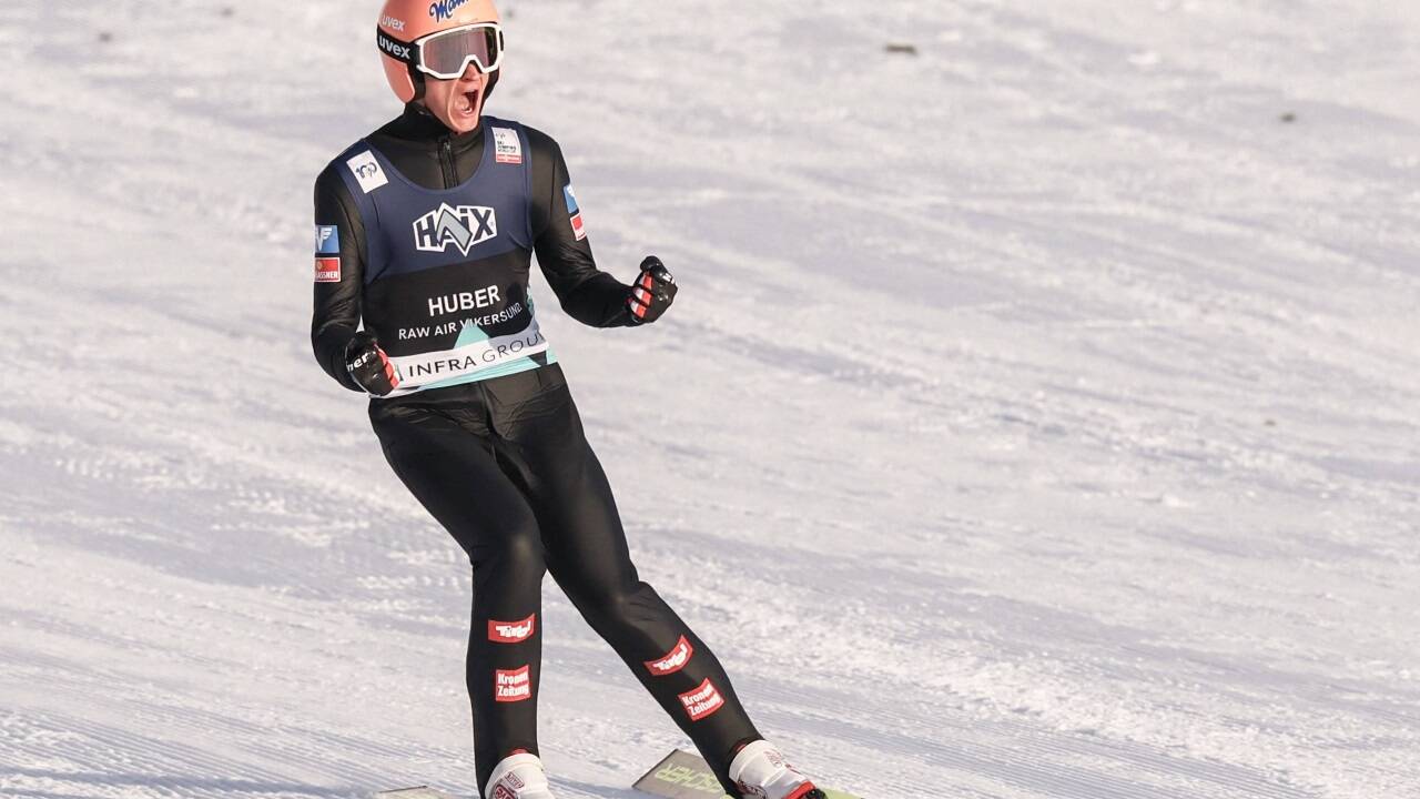 Vikersund-Sieger Daniel Huber ist ein begnadeter Skiflieger. 