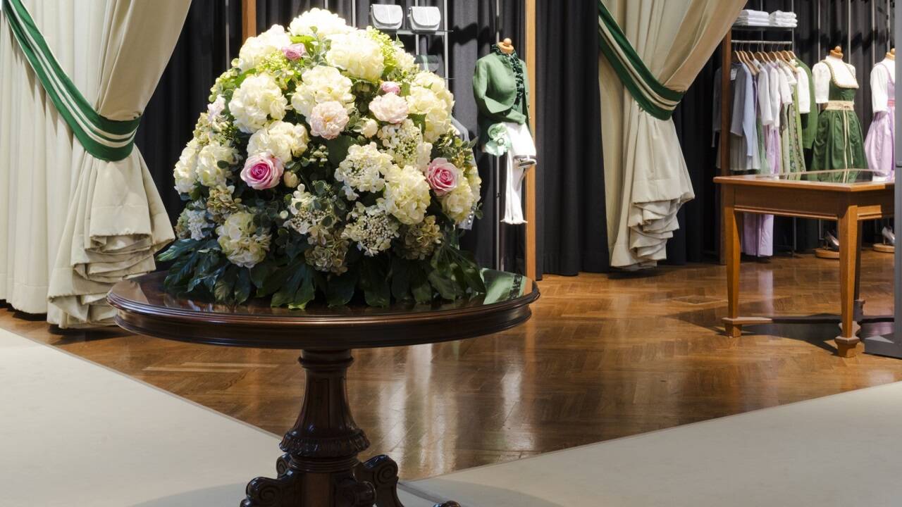 Der Shop befindet sich nun im früheren Gwandhaus-Veranstaltungssaal. 