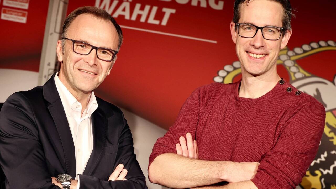 24. März 2024: Bernhard Auinger (SPÖ) und Kay-Michael Dankl (KPÖ plus) stellen sich der Stichwahl um das Bürgermeisteramt in der Stadt Salzburg. 