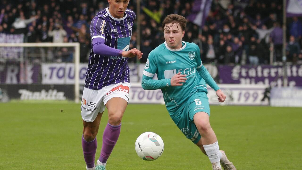 Yannic Fötschl (links) setzte sich mehrmals stark durch. 