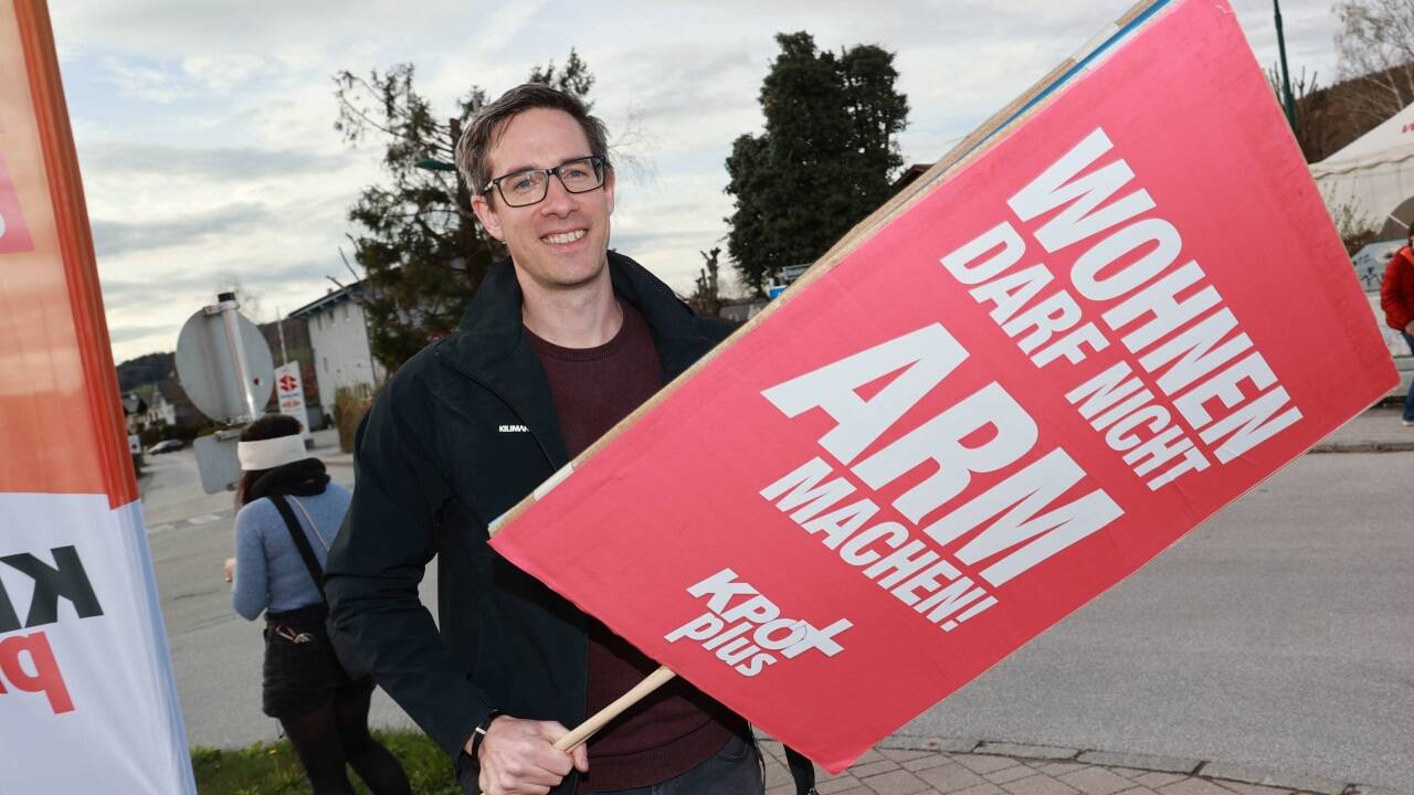 Das Thema Wohnen spielte er im Wahlkampf auf und ab.  