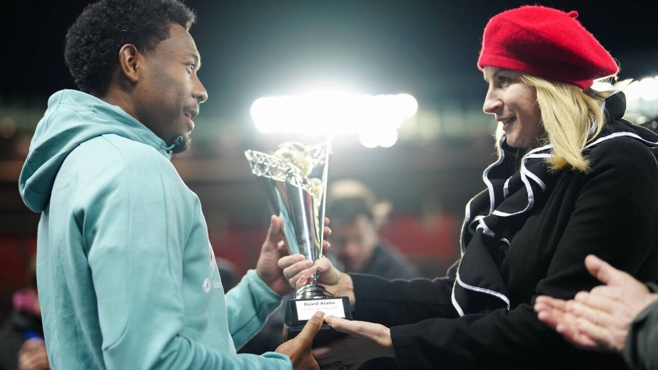 David Alaba wurde als Sportler des Jahres geehrt. 