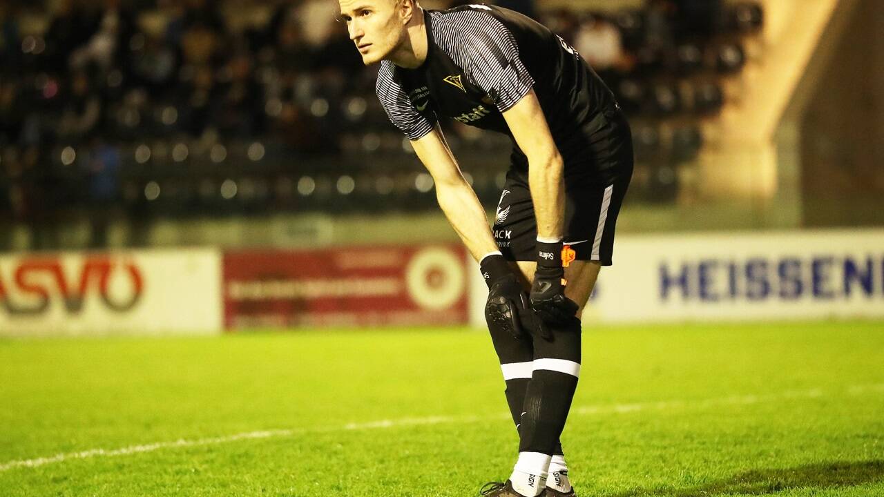 Tormann Ammar Hasanovic hat mit dem SAK im Frühjahr noch nicht angeschrieben. 