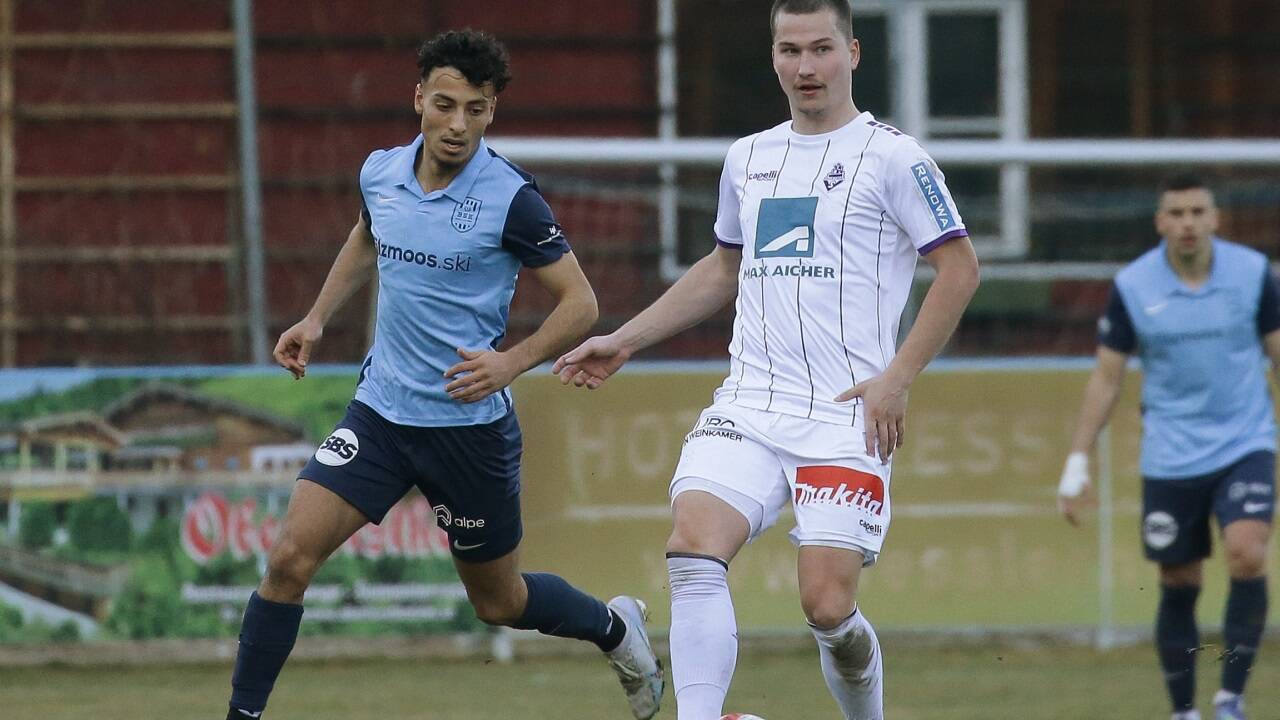 Gavrilo Fonjga (r.) schoss die Austria zum nächsten Sieg.  