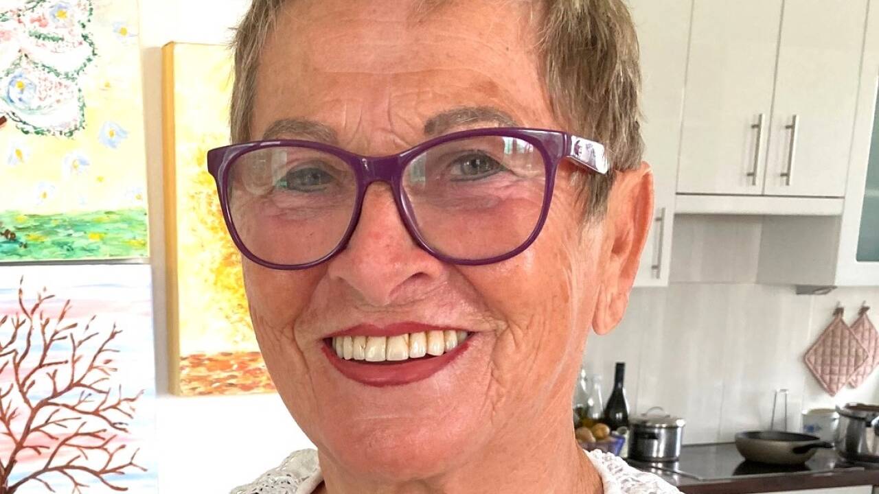 Meisterin der Schlipfkrapfen: Hildegard Werth.  