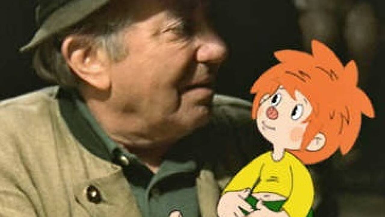 Hans Clarin war nicht nur als Schauspieler, sondern auch als Synchronstimme der Comicfigur „Pumuckl“ bekannt.   Hans Clarin war nicht nur als Schauspieler, sondern auch als Synchronstimme der Comicfigur „Pumuckl“ bekannt.