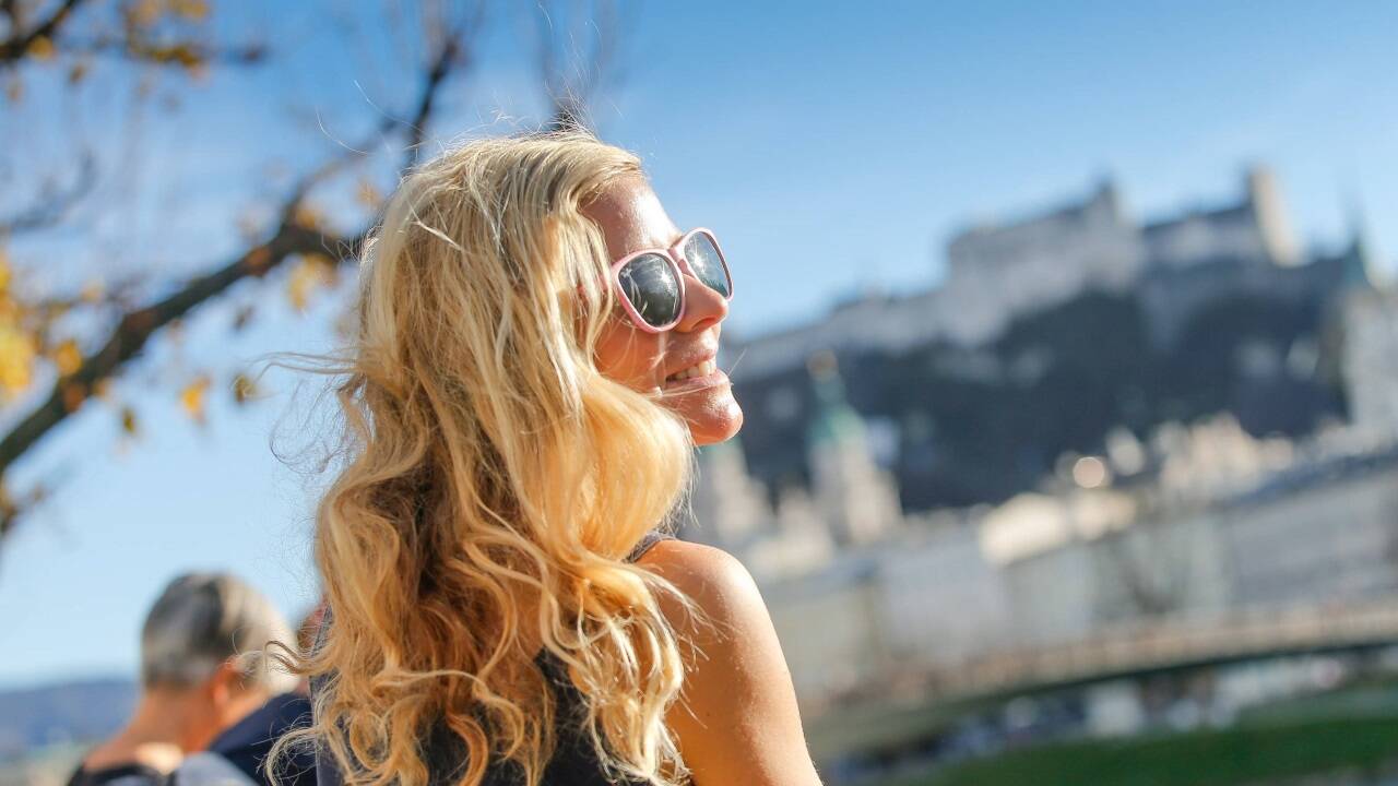 Salzburg stehen warme Tage bevor. 