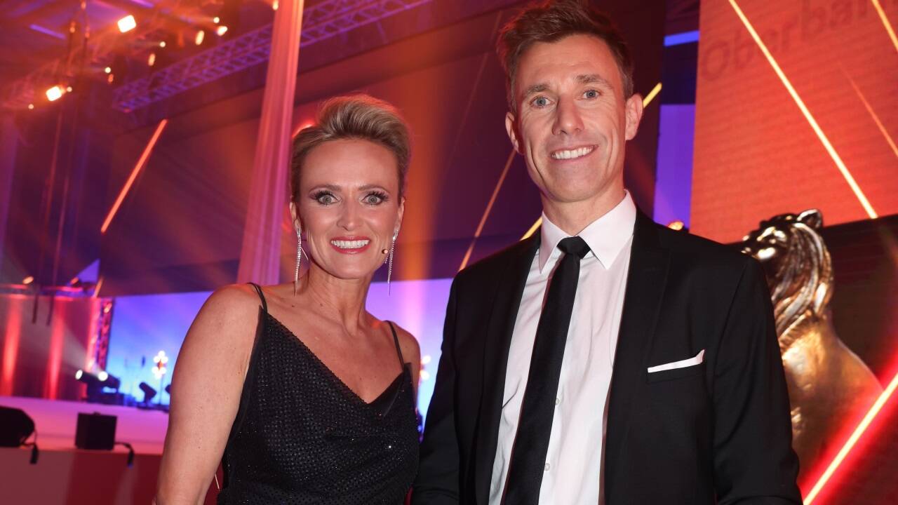 Führten erneut als Leonidas-Moderatoren durch den Abend: Alexandra Meissnitzer und Christian Brugger. 