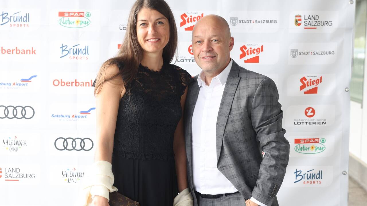  Robert Lechner von Lechner Racing mit Ehefrau Eva. 