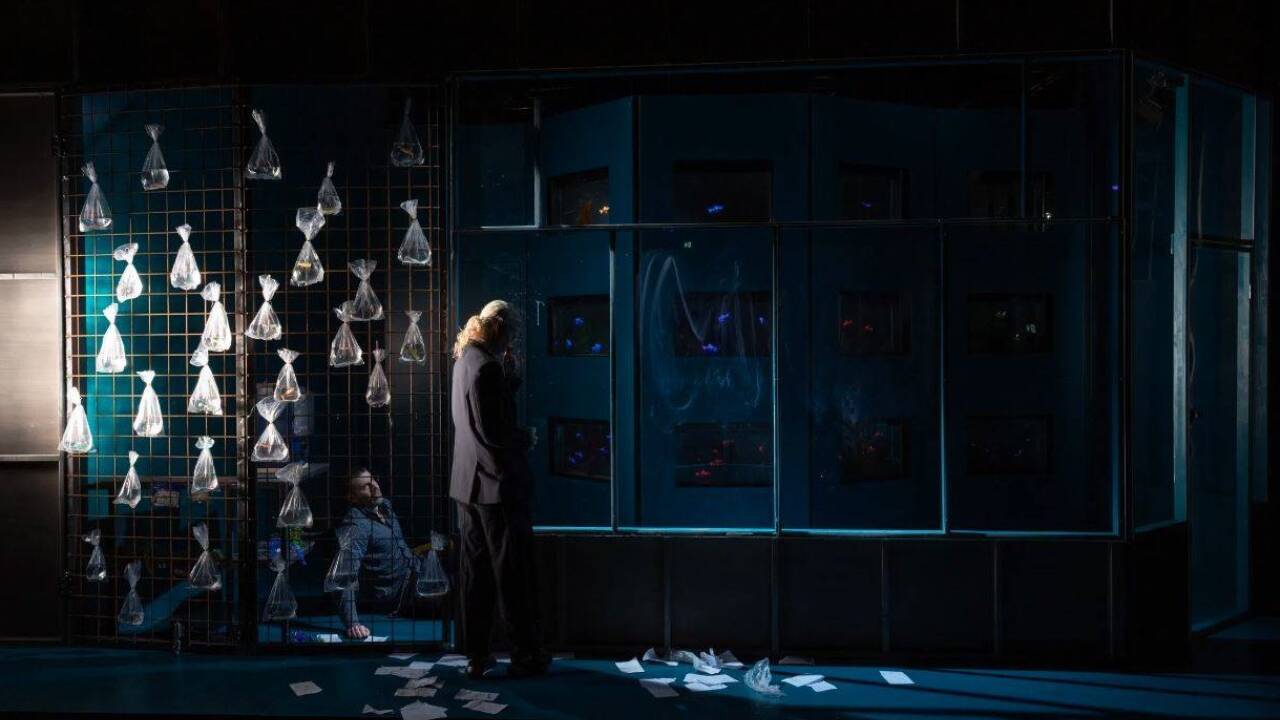 “1984“ im Schauspielhaus Salzburg. “1984“ im Schauspielhaus Salzburg.