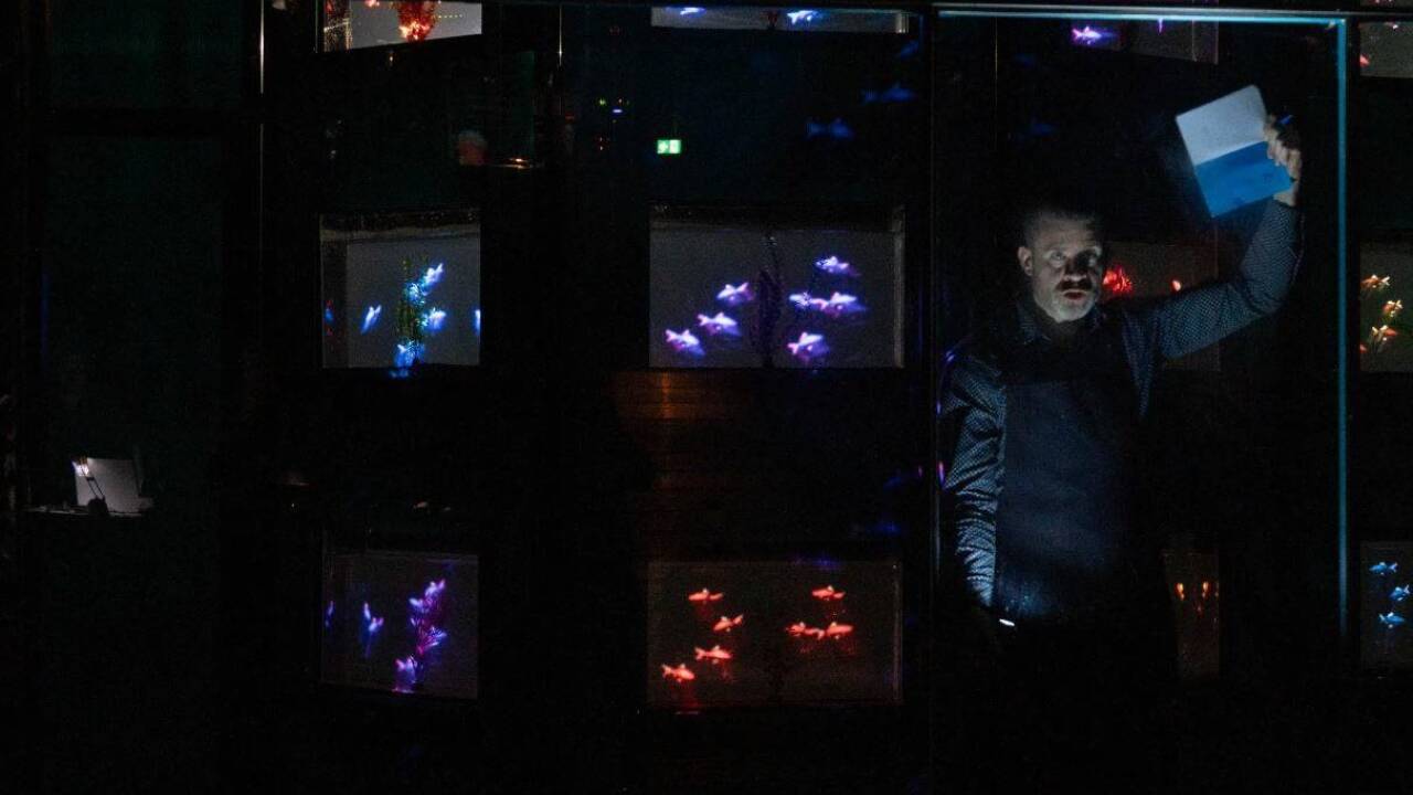 “1984“ im Schauspielhaus Salzburg. “1984“ im Schauspielhaus Salzburg.