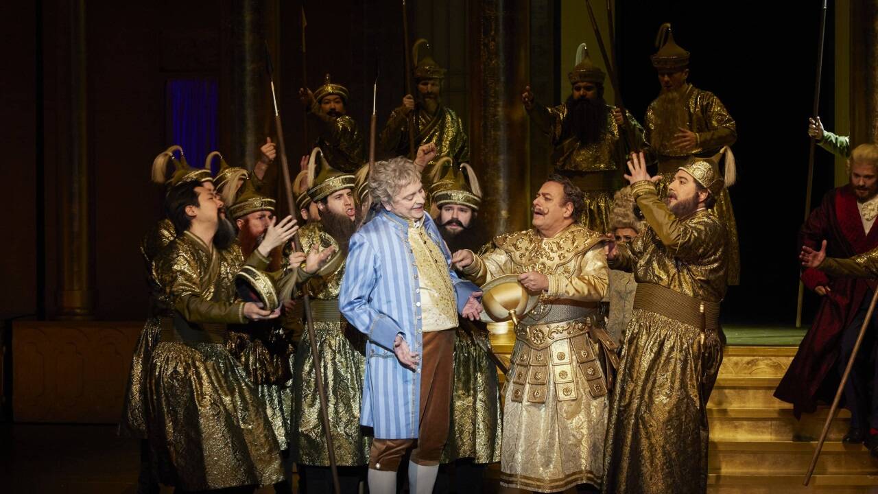 Carlo Lepore (Kublai Khan), Christoph Wagner-Trenkwitz (Salieri), Arnold Schoenberg Chor Carlo Lepore (Kublai Khan), Christoph Wagner-Trenkwitz (Salieri), Arnold Schoenberg Chor