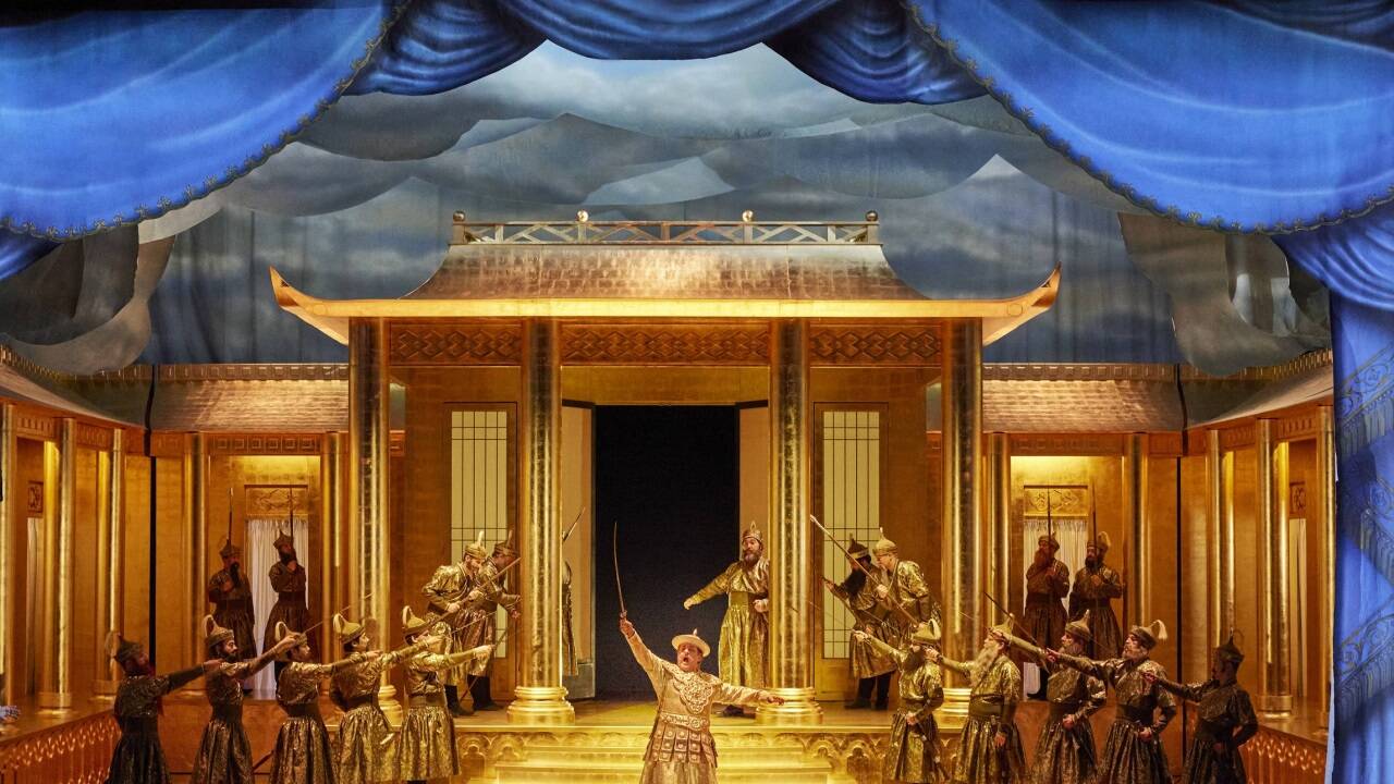 Carlo Lepore (Kublai Khan), Fabio Capitanucci (Orcano), Arnold Schoenberg Chor Carlo Lepore (Kublai Khan), Fabio Capitanucci (Orcano), Arnold Schoenberg Chor