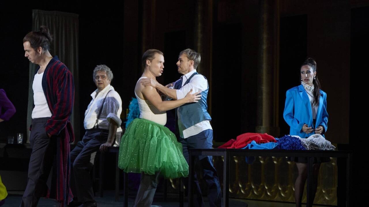 Ana Quintans (Memma), Giorgio Caoduro (Bozzone), Christoph Wagner-Trenkwitz (Salieri), Leon Koöavić (Posega), Alasdair Kent (Timur), Marie Lys (Alzima) Ana Quintans (Memma), Giorgio Caoduro (Bozzone), Christoph Wagner-Trenkwitz (Salieri), Leon Koöavić (Posega), Alasdair Kent (Timur), Marie Lys (Alzima)