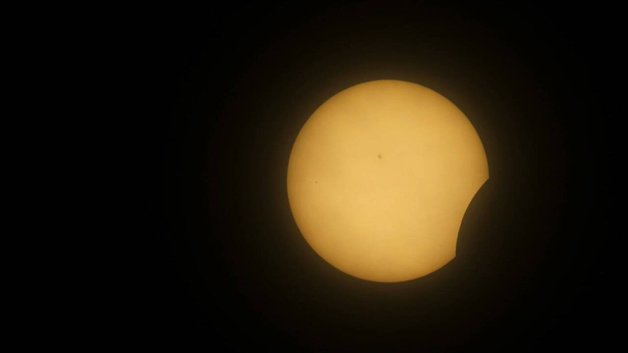 Die Sonnenfinsternis war ein Naturschauspiel der besonderen Art.  